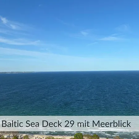 Baltic Sea Deck 29 Mit Meerblick